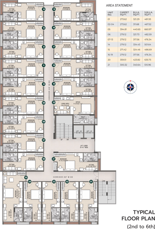 Typical Floor Plan